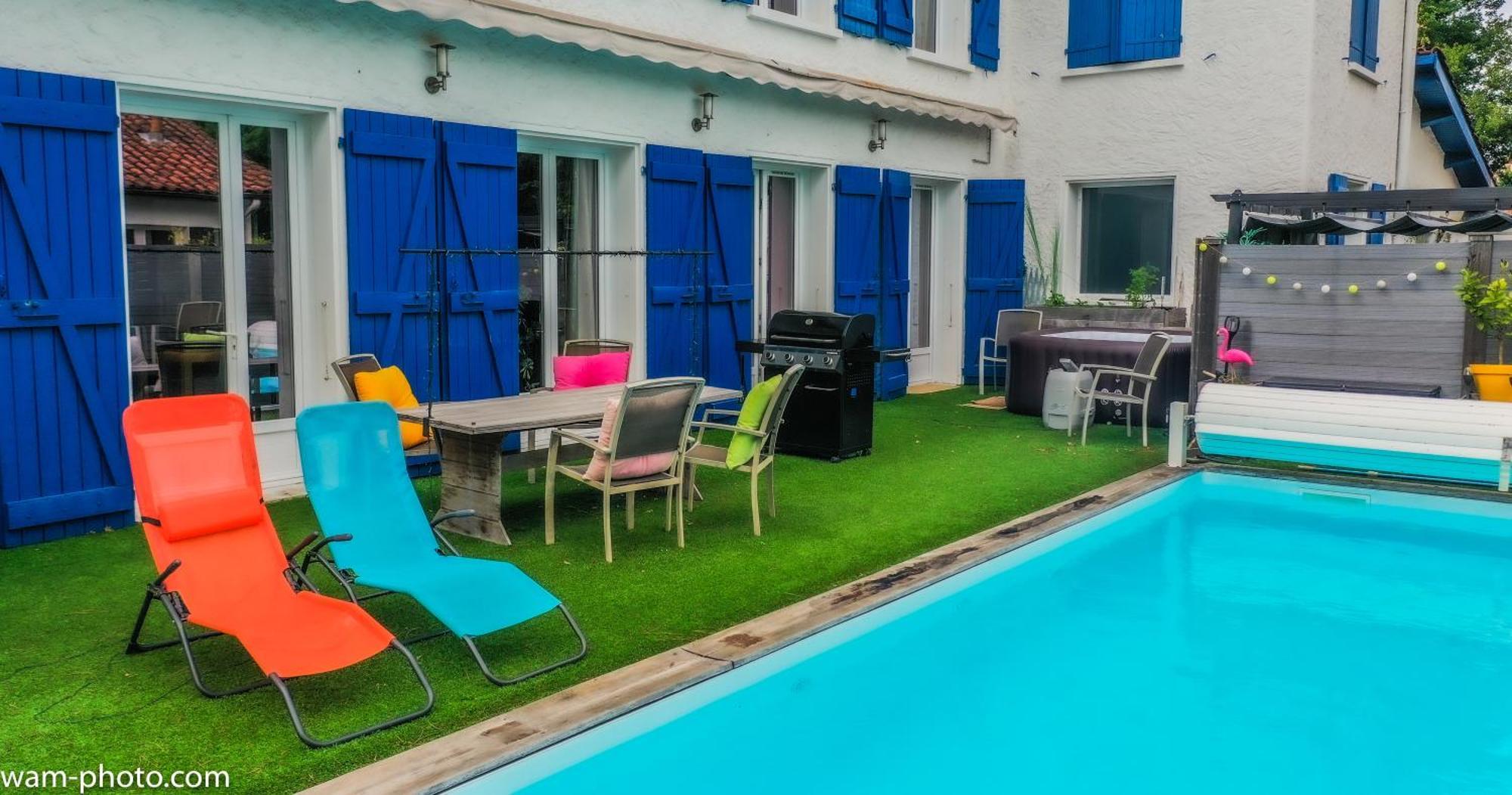 Detente Piscine Et Jacuzzi Au Bassin D'Arcachon Andernos-les-Bains ภายนอก รูปภาพ